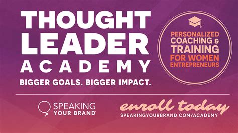 Speaking Your Brand Become The Go To Expert And Thought Leader For