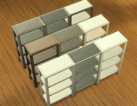 Mod The Sims Raw Shelves By Plasticbox Sims 4 Downloads