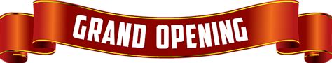Grand Opening Banner Png 10 Free Cliparts Download Images On