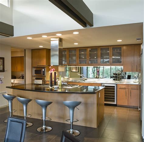 Simple Open Kitchen Concept Design Placement House Plans
