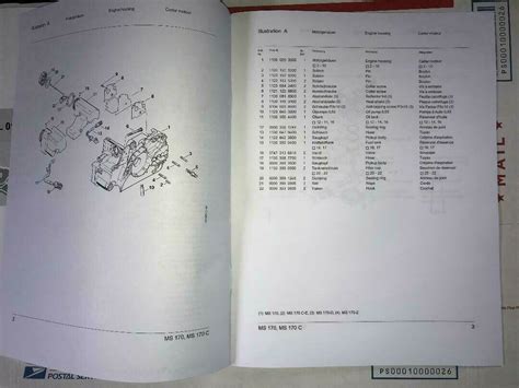 Ms 170 Ms 170 C Stihl Chainsaw Illustrated Parts Diagram Manual