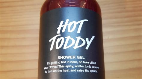 hot toddy shower gel community favourites 2019 lush reviews 195 youtube