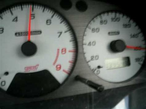 SUBARU WRX STI 0 - 180 kph 