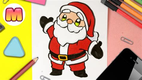 Aprender Acerca Imagen Dibujos De Santa Claus Faciles Y Bonitos