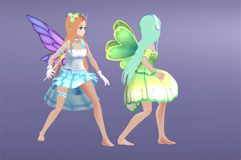Fairies Anime Girl Characters
