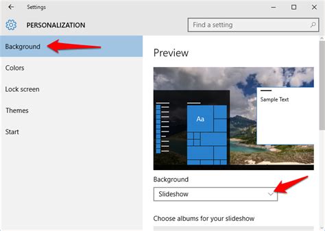 How To Create Desktop Slideshow On Windows 10