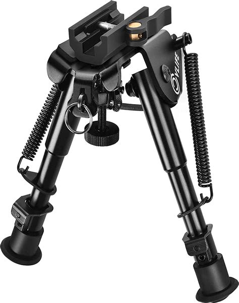 Cvlife 6 9 Inches Rifle Bipod With Quick Release Adapter