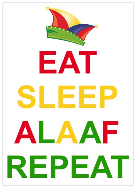 D 3») li sten and repeat some phrases from the dialogue. Eat sleep alaaf repeat | 123sticker.nl