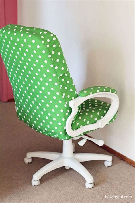 Recover An Old Office Chair Boho Chair Diy Chair Chair Fabric Chair