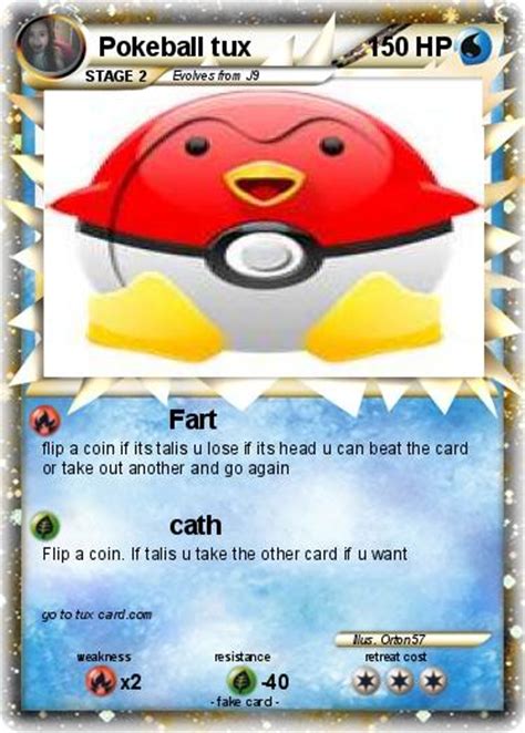 Pokemon valentine's day card pokeball and card. Pokémon Pokeball tux - Fart - My Pokemon Card