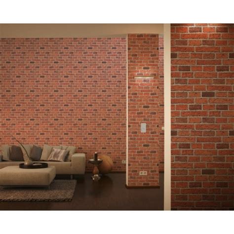As Creation House Brick Pattern Faux Effect Embossed
