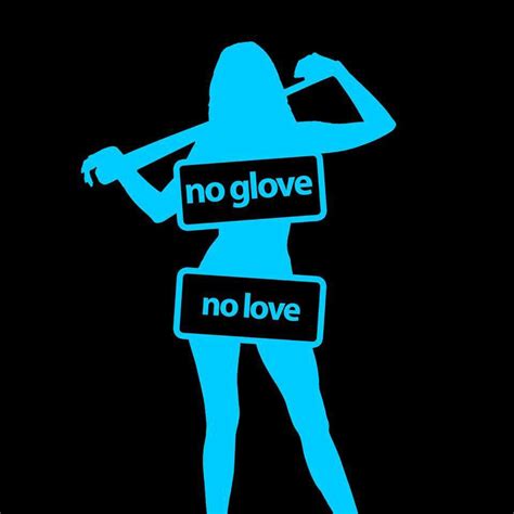 No Glove No Love T Shirt Baseball Softball By Shopsustainability