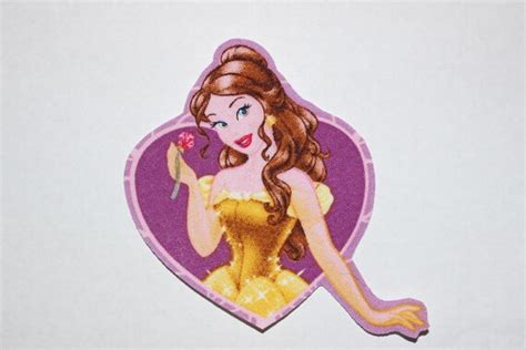 Iron On Disneys Belle Iron On Fabric Quilting Appliques