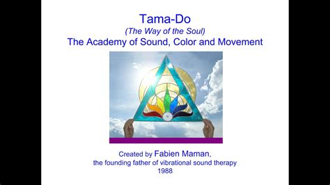 Tama Do Sound Color And Movement Meditation Youtube
