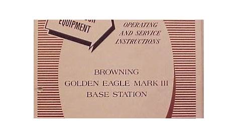 browning golden eagle mark 3 schematics