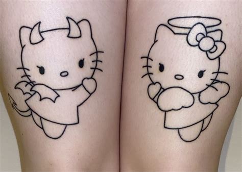 Hello Kitty Tattoo Hello Kitty Tattoos Cute Tiny Tattoos Baby Tattoos