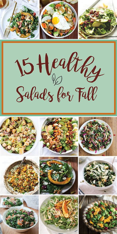 15 Healthy Fall Salads | Healthy fall salads, Healthy holiday recipes, Healthy