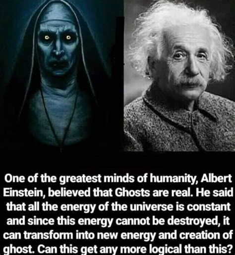 Did Einstein Give Scientific Proof That Ghosts Exist Higgypop Paranormal