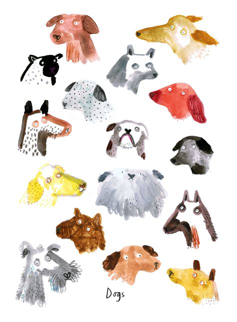 Lorna Scobie Blog — Dogs Illustration Cartoon Illustration Simple