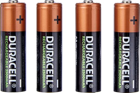 Duracell Stay Charged Aa Rechargeable Batteries Pack Of 4 Uk