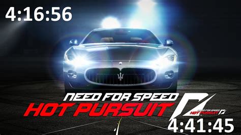 Nfs Hot Pursuit Racer Speedrun All Races 44145 Any 41656 Youtube