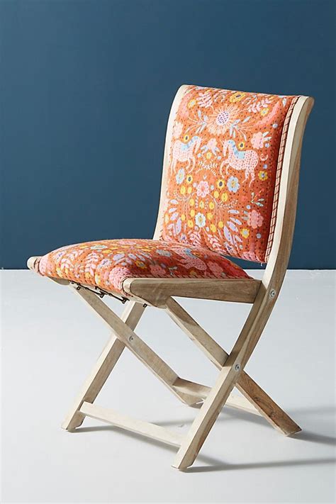 Jimena Terai Folding Chair Anthropologie Plywood Furniture Unique