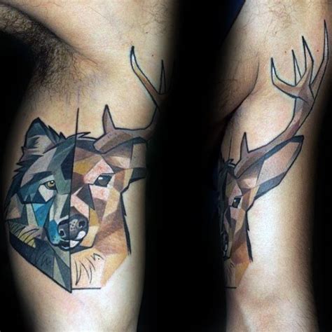 55 Tatuajes De Animales Geométricos Y Sus Significados