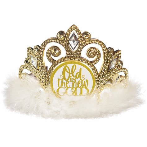 Over The Hill Golden Age Flashing Tiara Party Makers