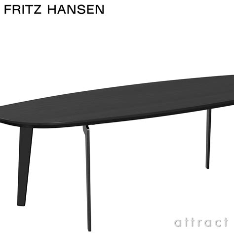 Fritz Hansen フリッツ・ハンセン Join ジョインテーブル Fh61 コーヒーテーブル 楕円形 50×130cm 無垢材 カラー