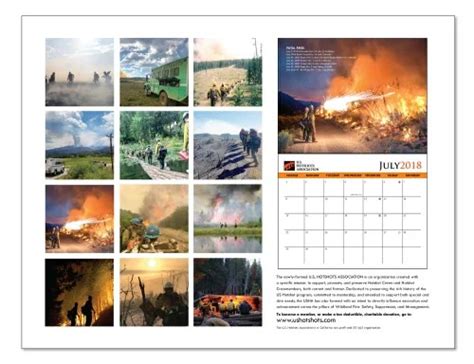 2021 Usha Calendar Photo Submission Contest Us Hotshots Association