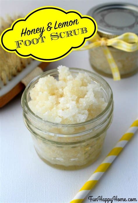 Before you jump to the recipes, here are a few tips that you need to keep in mind: DIY Epsom Salt Scrub with Honey & Lemon | Homemade foot ...
