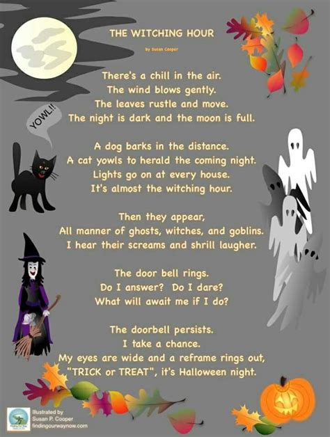 10 best Halloween Poems images on Pinterest | Halloween poems