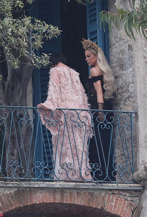 Kardashians Wear Dolce And Gabbana To Kourtney And Travis Italy Wedding Patabook News