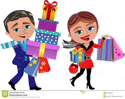 Christmas Shopping Clipart 20 Free Cliparts Download Images On
