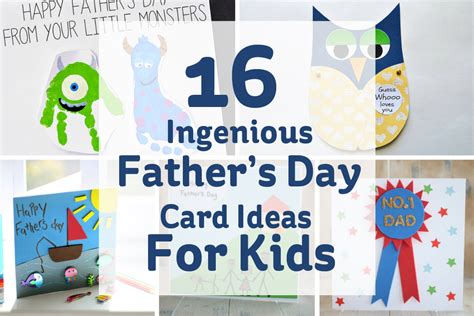 16 Ingenious Fathers Day Card Ideas For Kids Hobbycraft