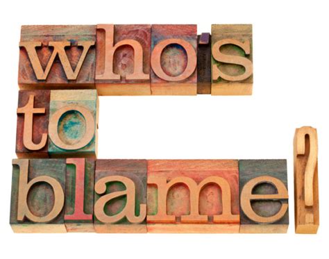 Who Is To Blame Question Dave Anderson