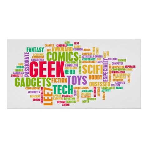 Geek Culture Poster Geek Geek Stuff Geek Poster