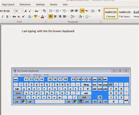 Make Your Technical Writing Better How To Use On Screen Keyboard