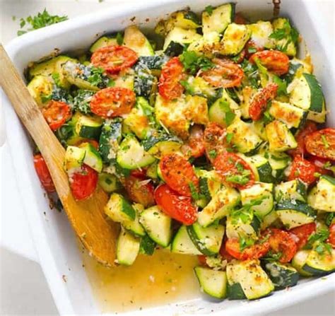 Gratin de courgettes et tomates un délicieux dîner en 30 minutes