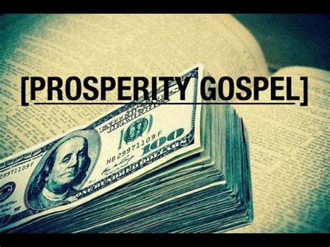 111 likes · 1 talking about this. False Gospel: Health, Wealth and Prosperity - YouTube