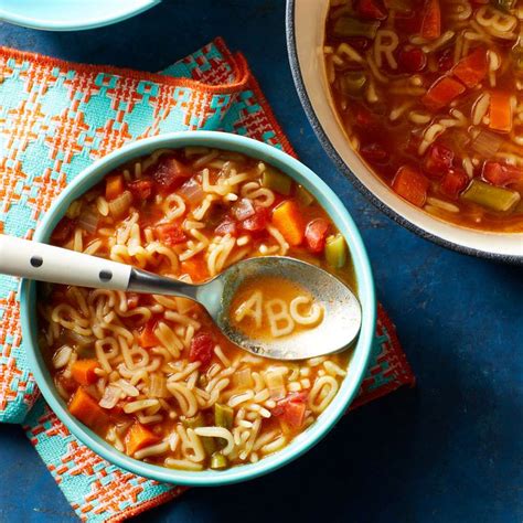 Alphabet Soup Recipe Eatingwell
