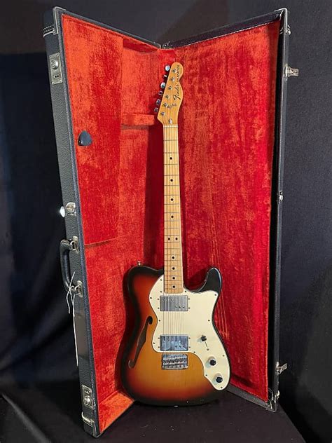 1974 Fender Telecaster Thinline Reverb