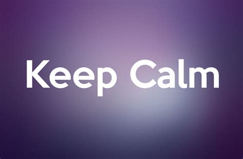 Keep Calm Font Free Download Fonts