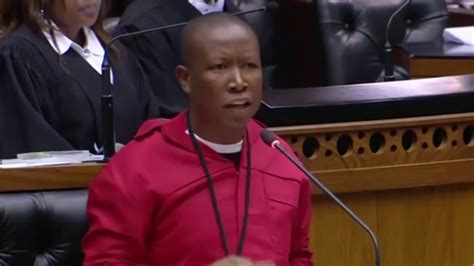 Julius Malema Land Speech In Parliament Youtube