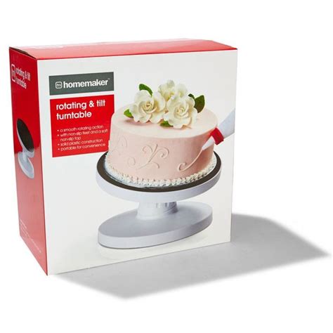 Spin And Tilt Turntable Kmart Cake Decorating Turntable Cupcake Cake