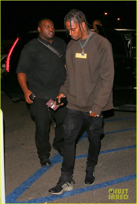 Tyga And Travis Scott Check Out Kanye Wests La Concert Photo 3795990