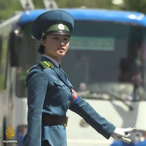 North Korean Traffic Women