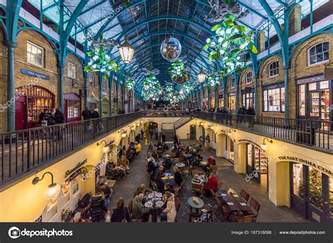 Covent Garden Market At Night Stock Editorial Photo