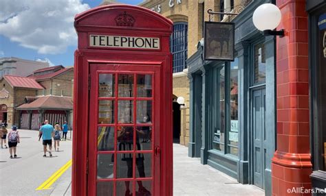 Ministry Of Magic Phone Booth Harry Potter Wizarding World Details