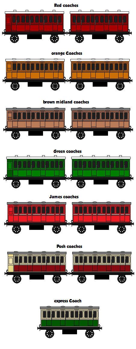 All Branchline Coaches By Robbie18 On Deviantart